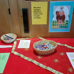 Station Heiliger Nikolaus in der Pfarrkirche Lieboch